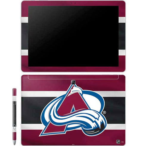 NHL Colorado Avalanche Jersey Galaxy Book 12in Skin